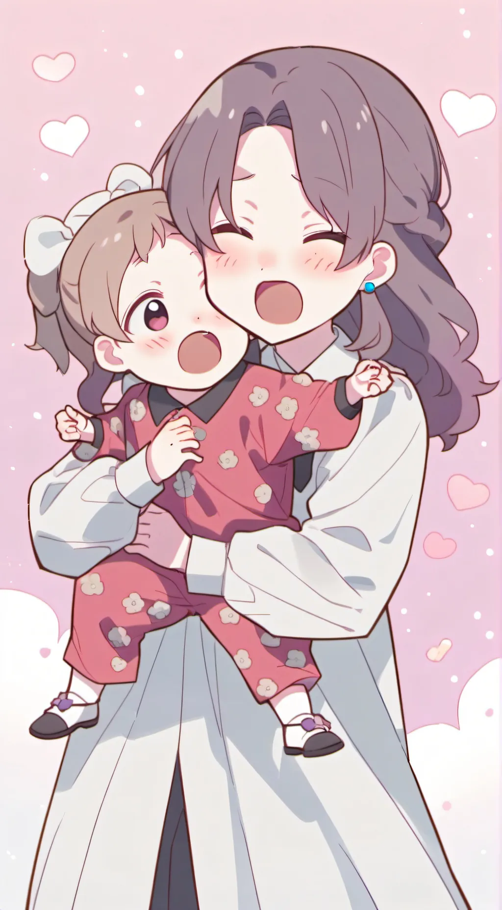 ai character: Spoiled sis... BUT background