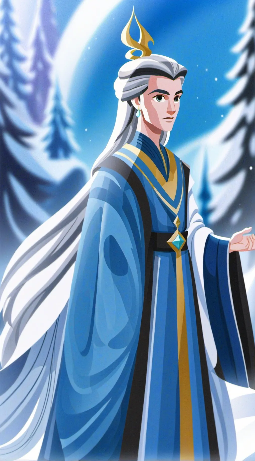 ai character: god  background