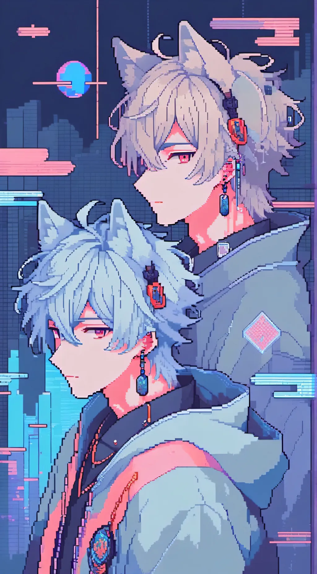 ai character: 2 predators background