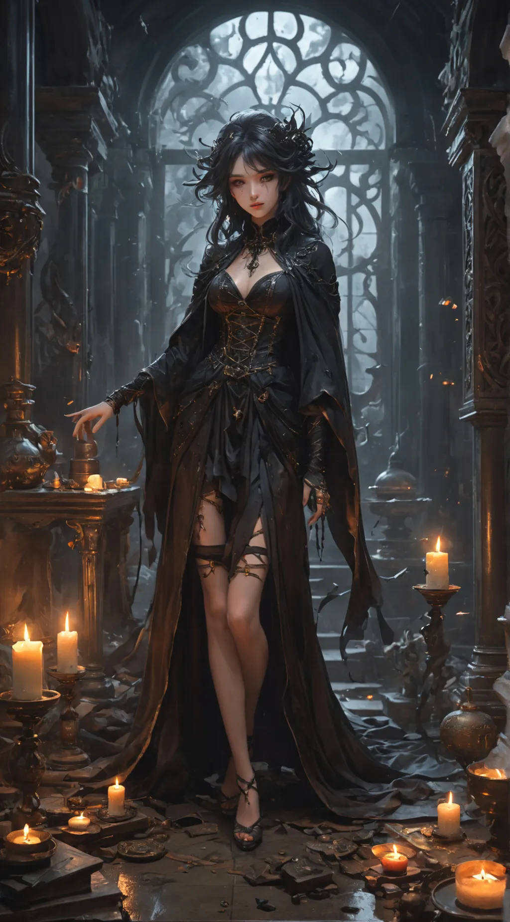 ai character: Evelyn background