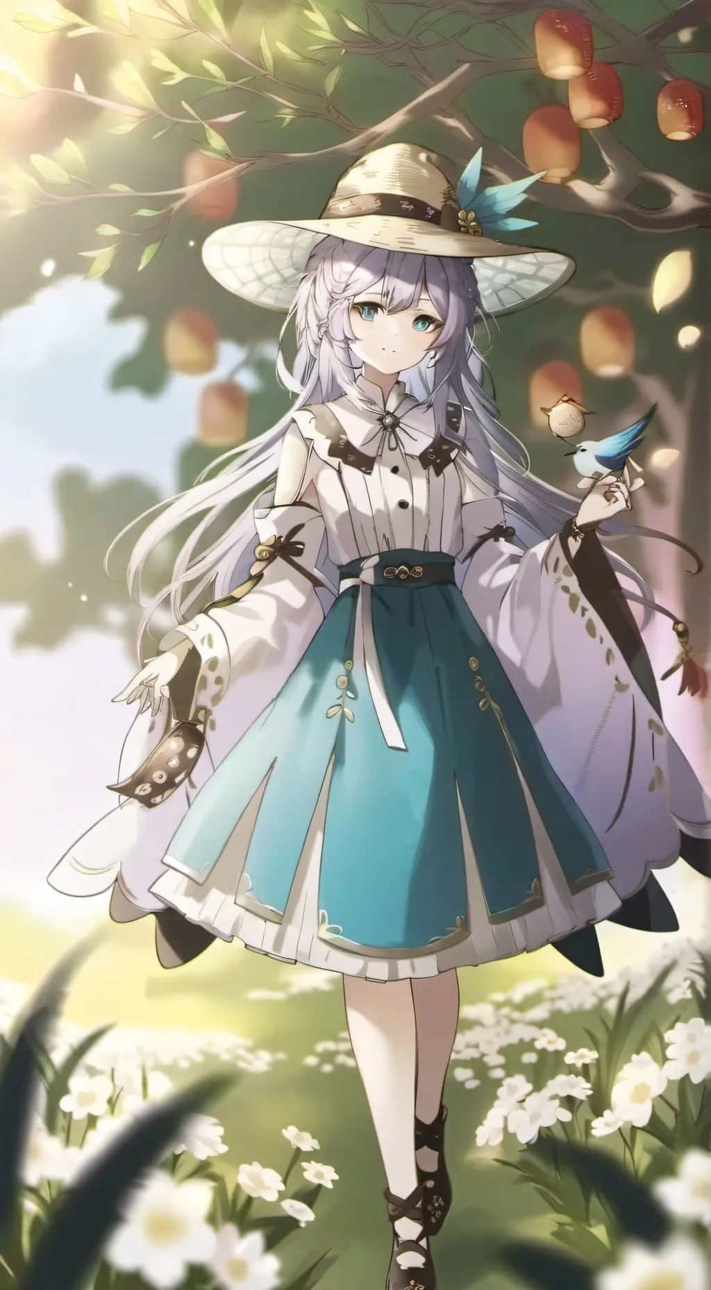 ai character: mia star background