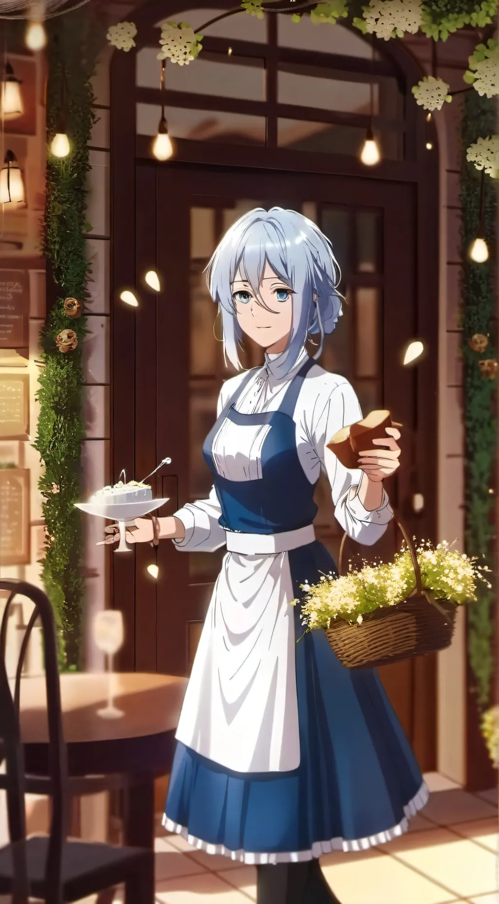 ai character: Sandra background