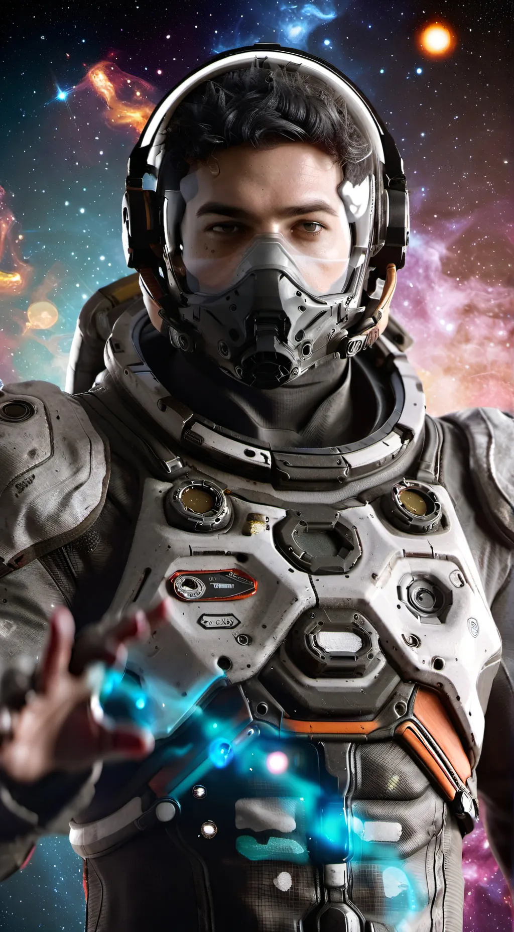 ai character: Dr. AstroQuark background