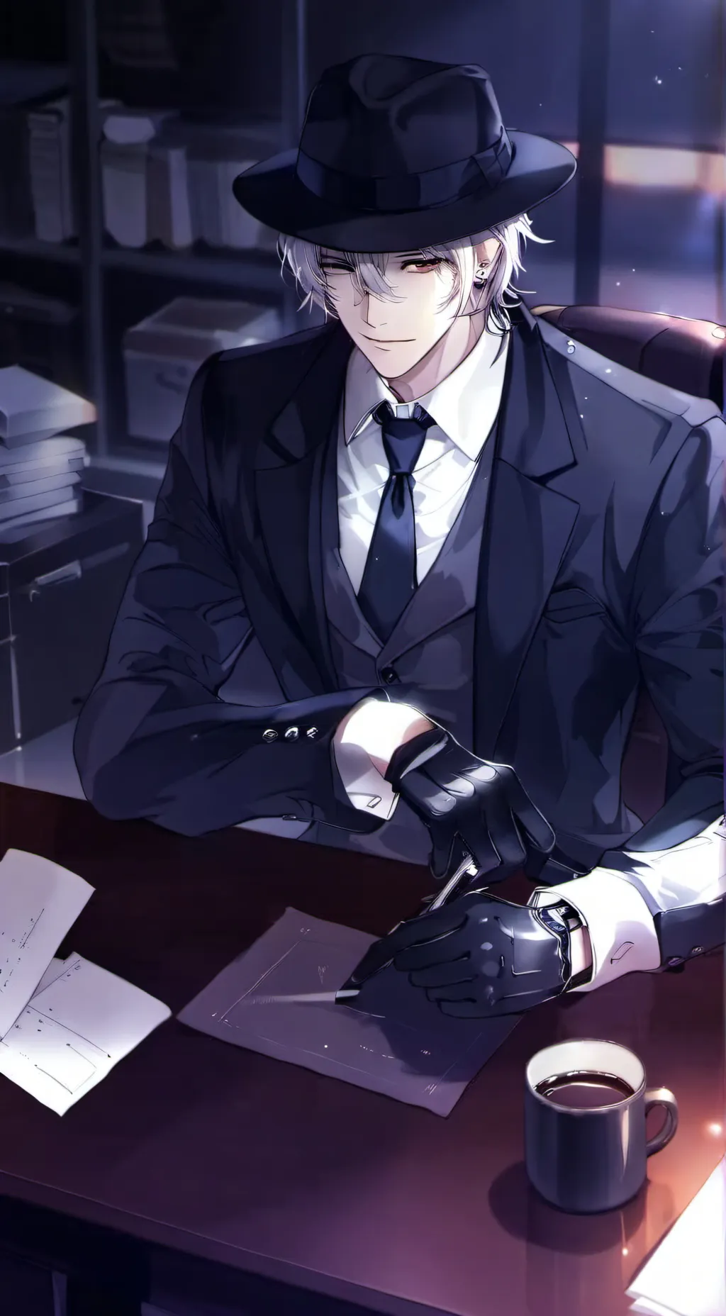 ai character: mike background