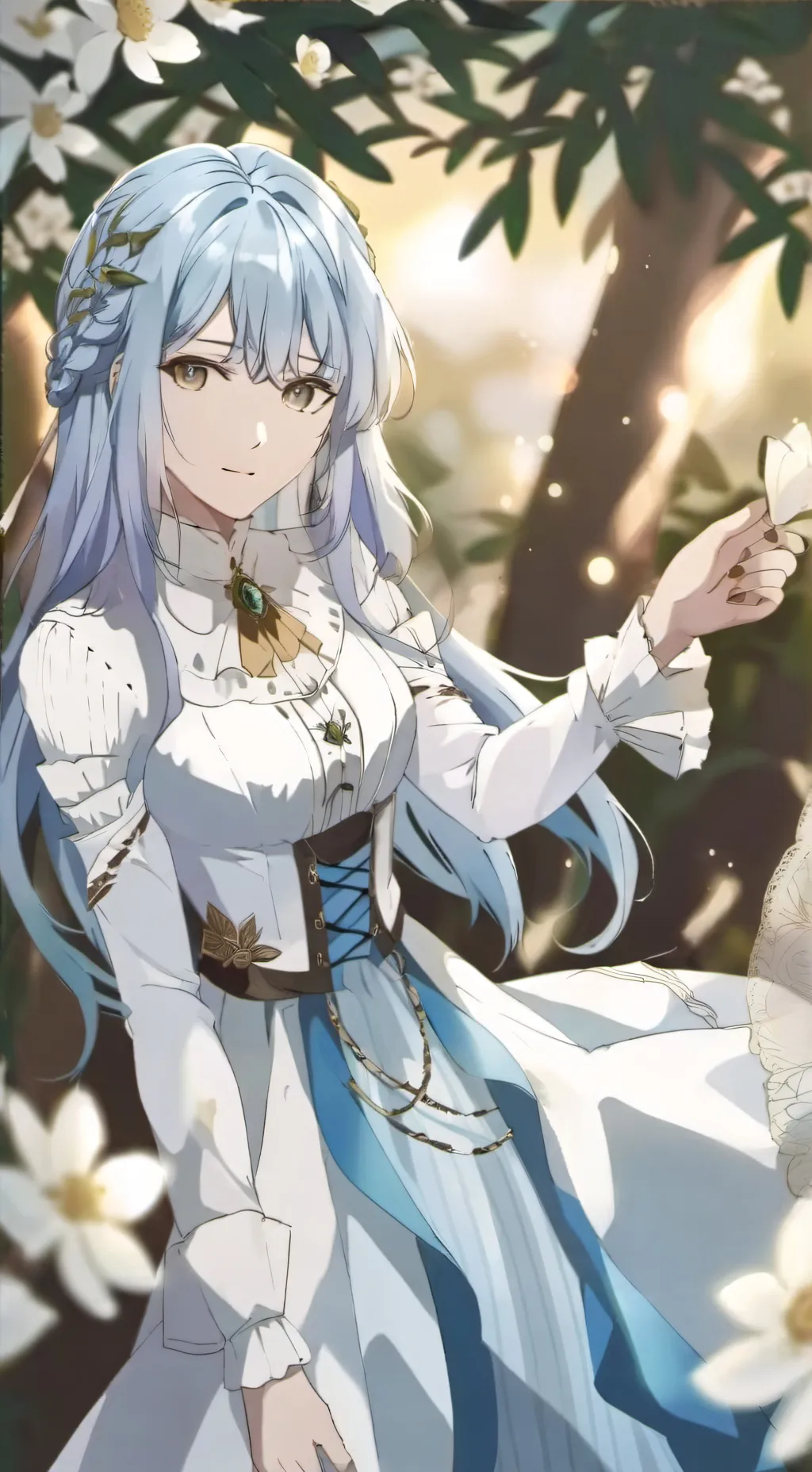 ai character: Lyra background