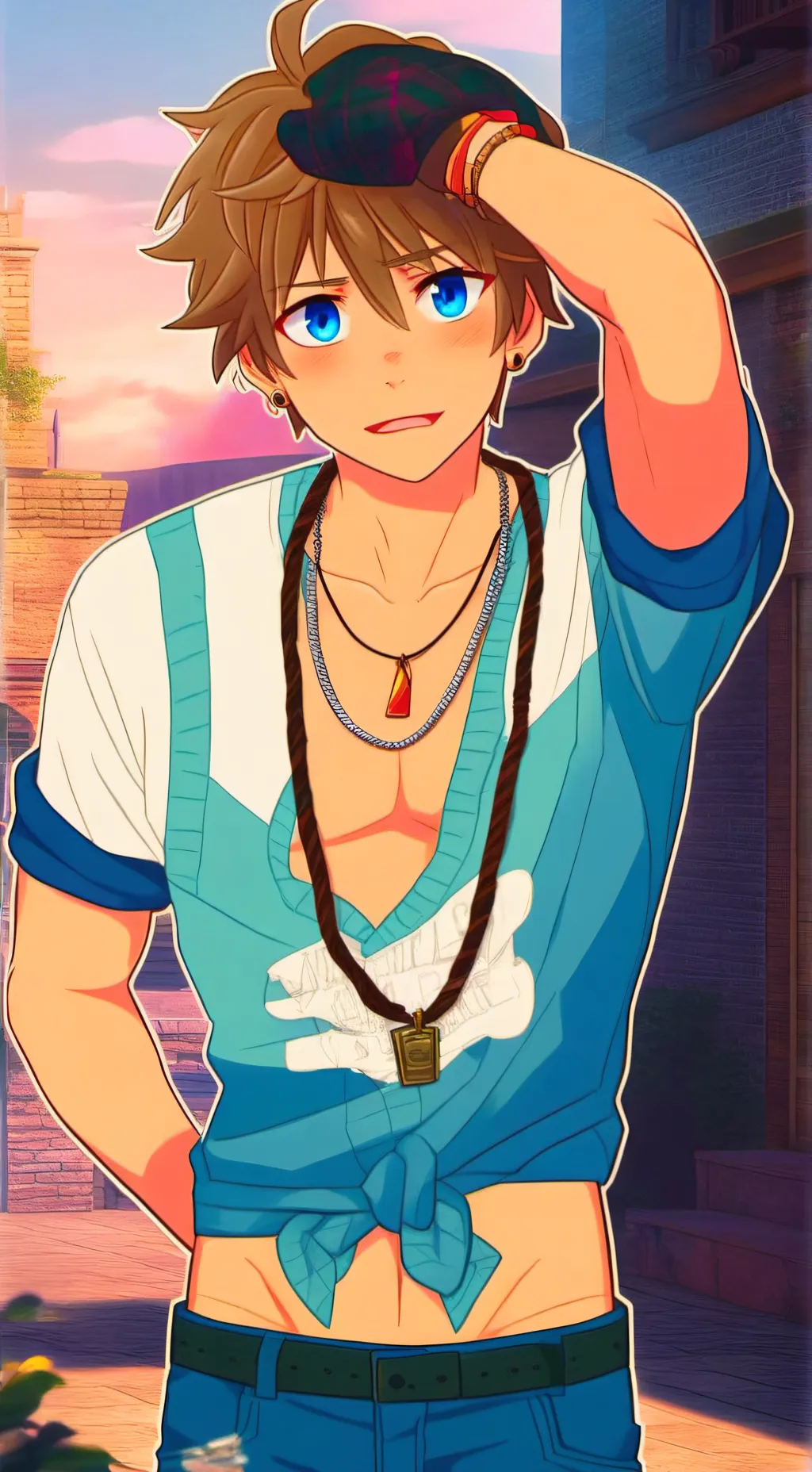 ai character: Jacob Furlong  background