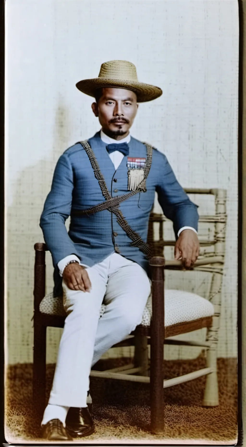 ai character: MIGUEL MALVAR background