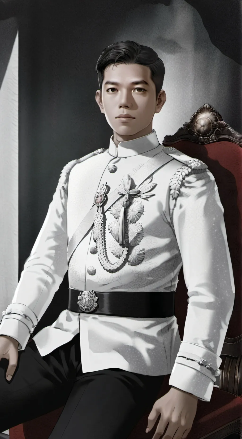 ai character: EMILLIO AGUINALDO background