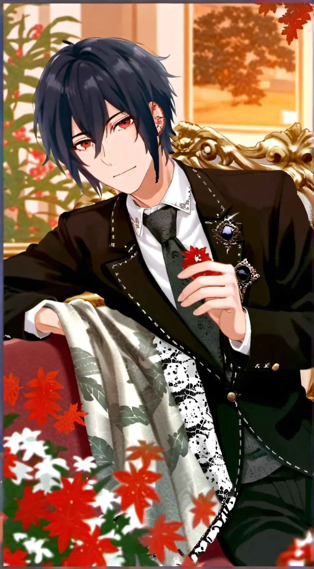 ai character: ꨄ✰Райан✰ஐ background