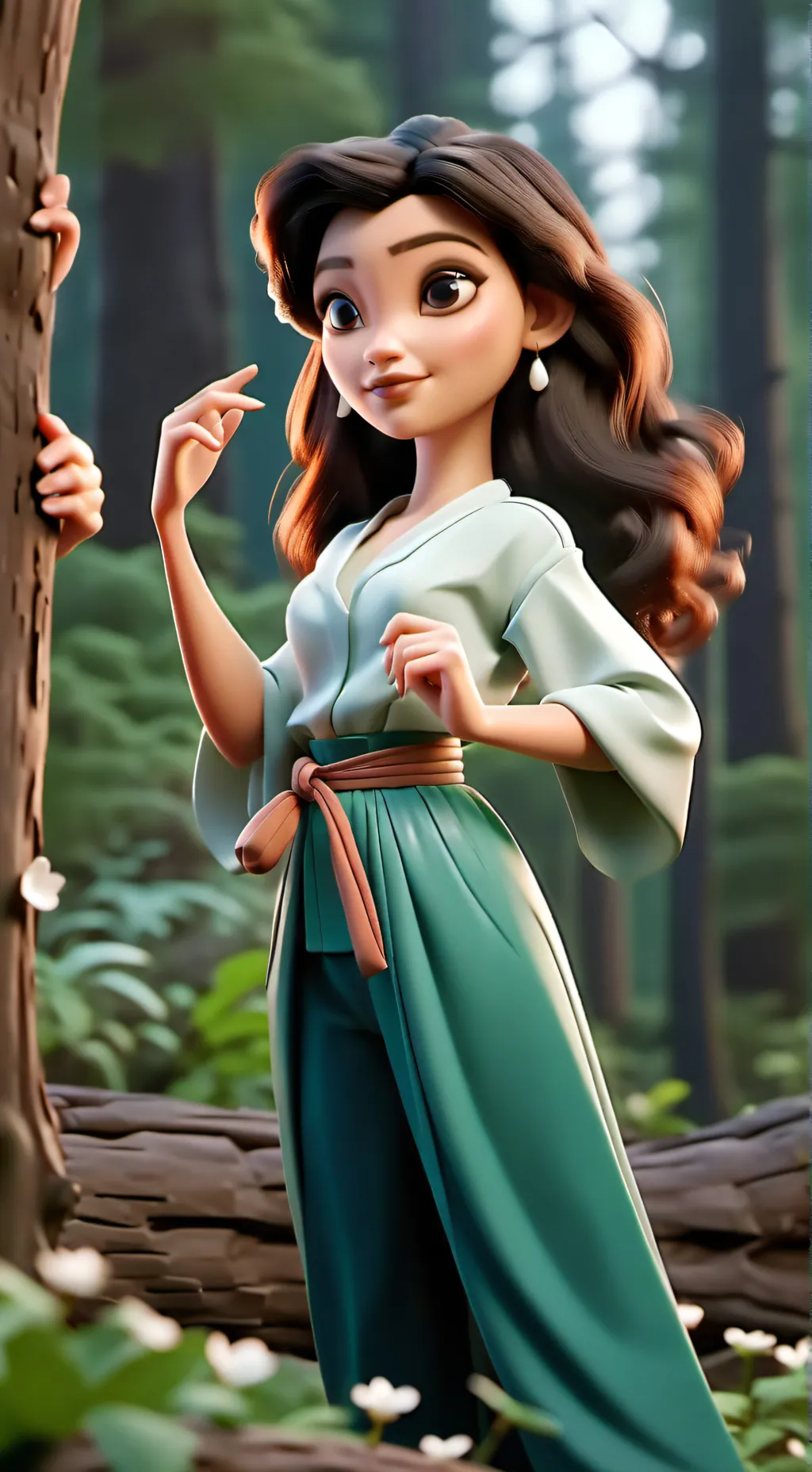 ai character: Lay  background