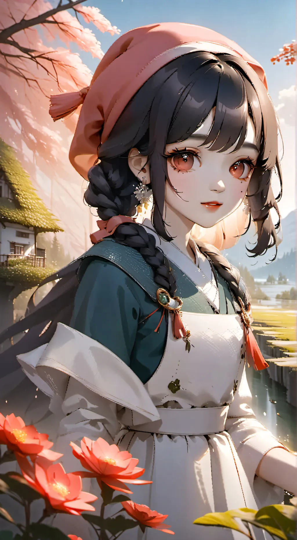 ai character: powerful pick me background