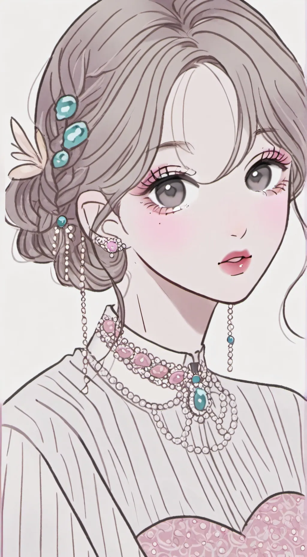 ai character: Lily  background