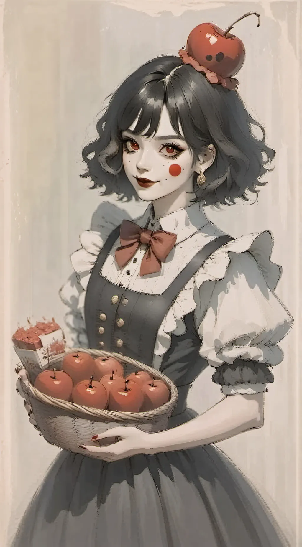 ai character: Apple May's Circus background