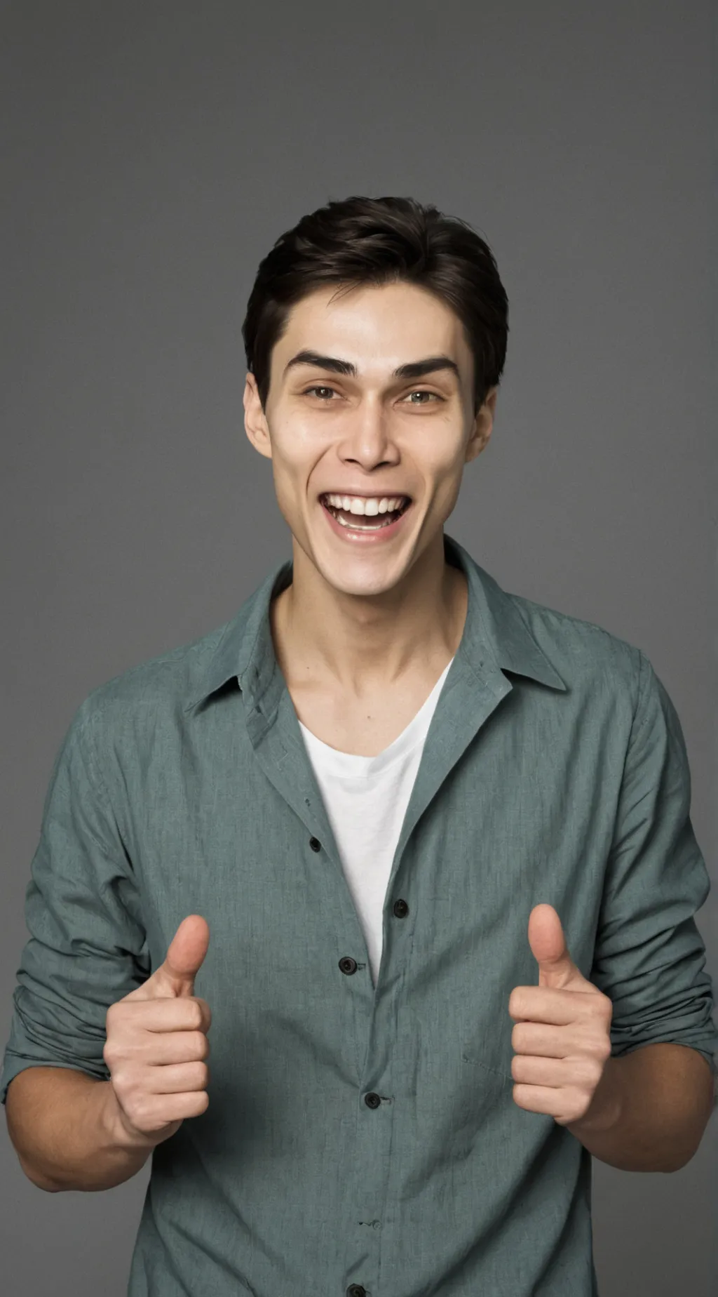 ai character: ХГАГАГА🤚😃 background