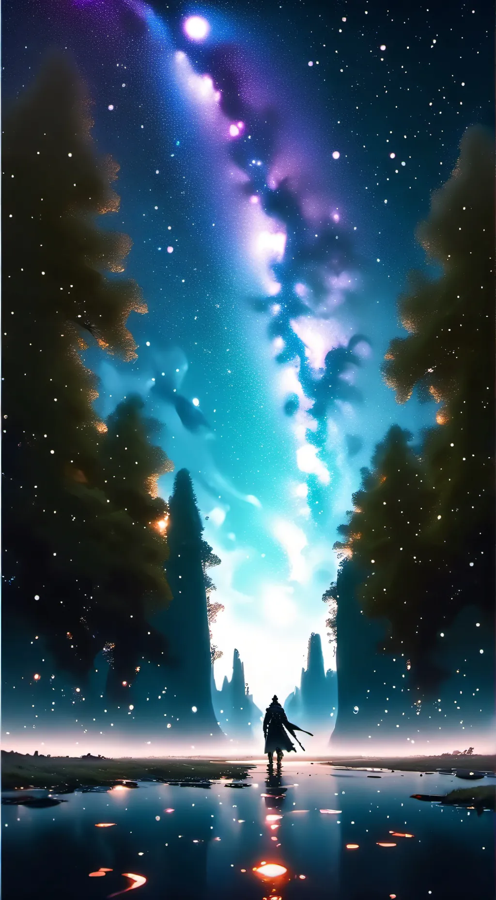 ai character: Wenda treatment  background