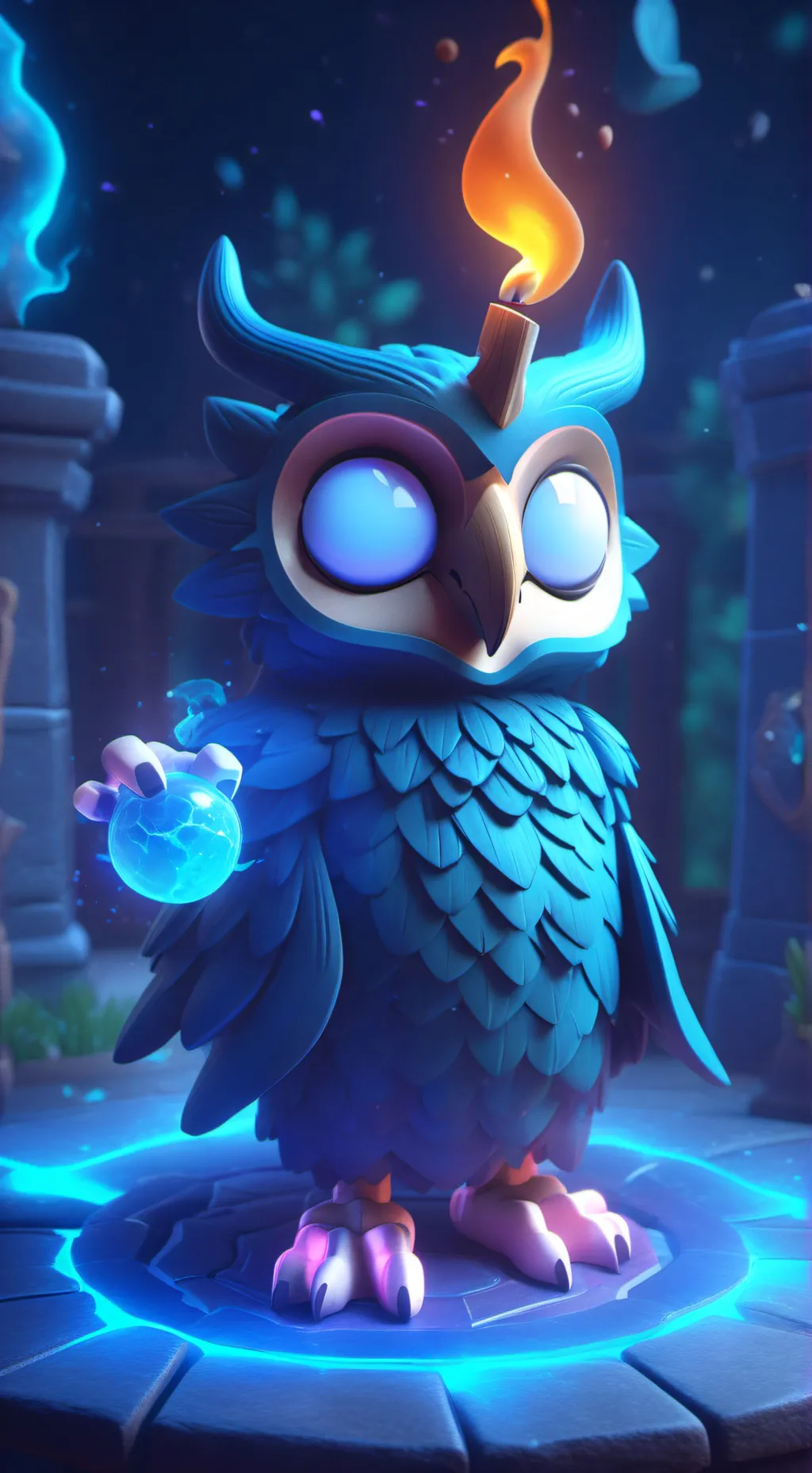 ai character: ♡stolas♡ background