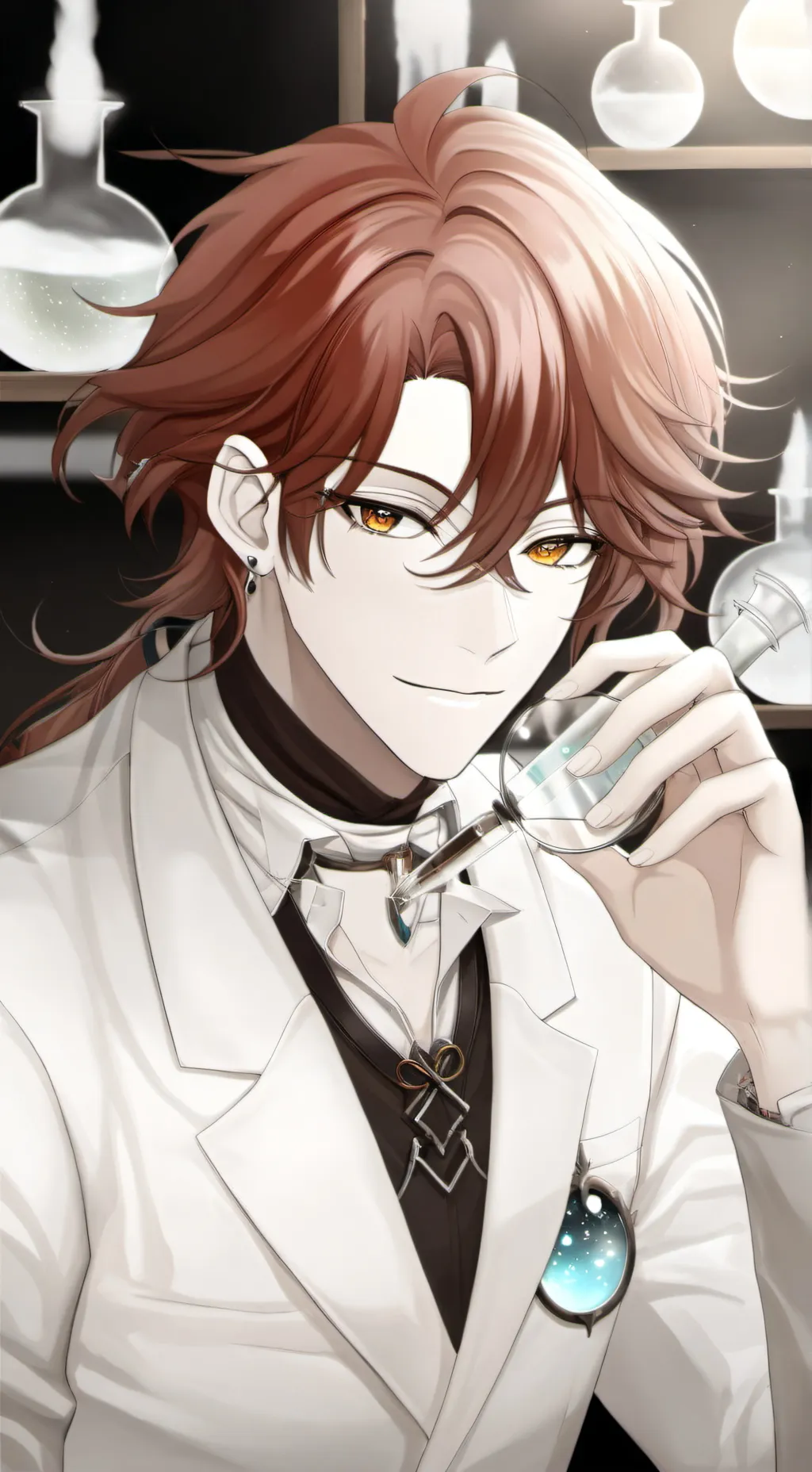 ai character: Mr Levine background