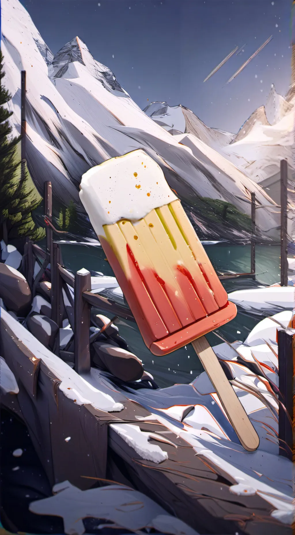 ai character: dogman cuz yes background