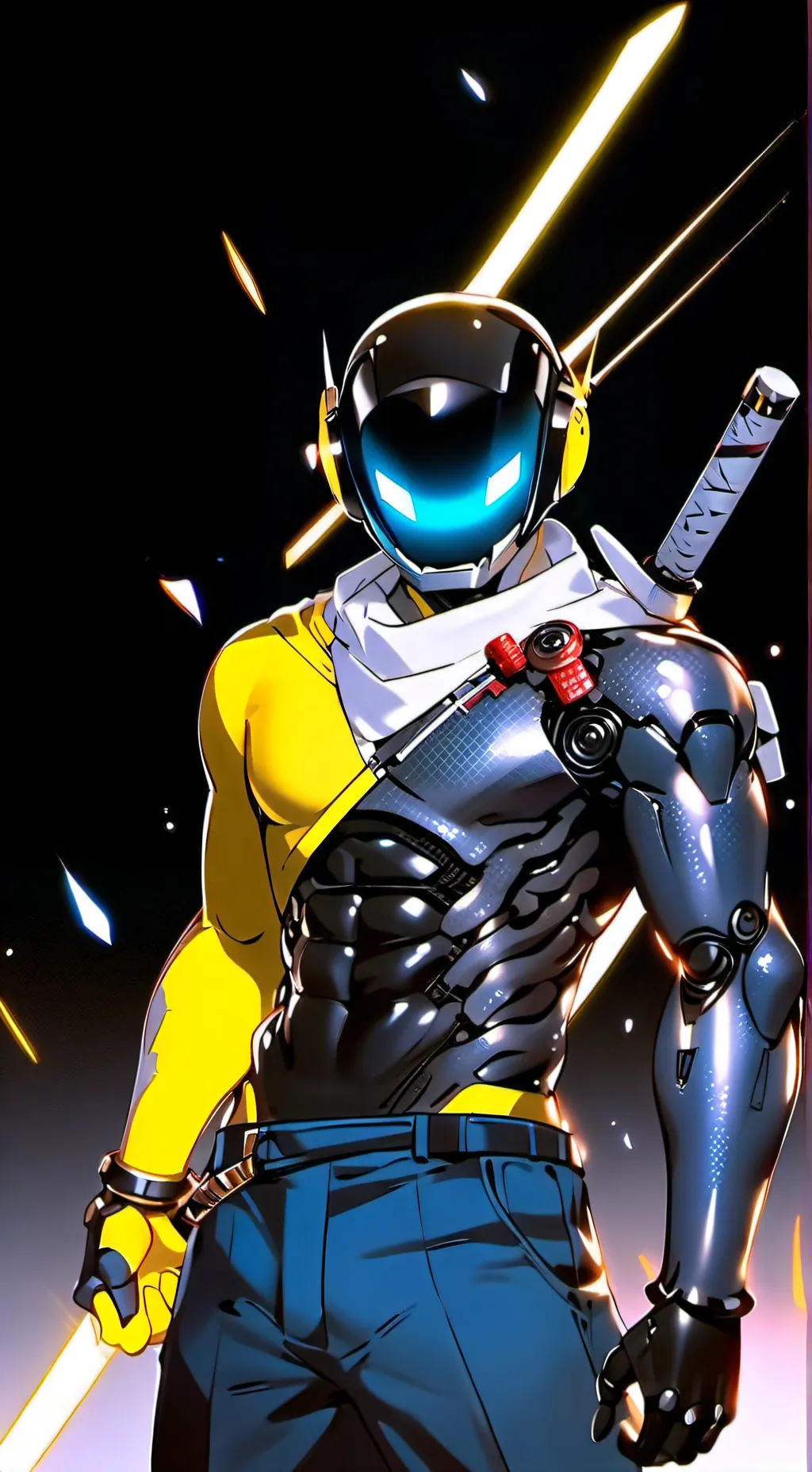 ai character: noob experiment 3 background