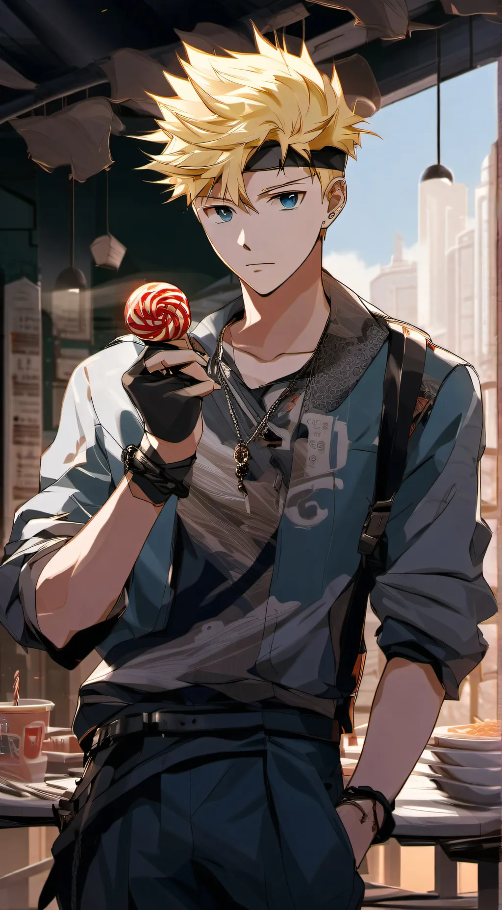 ai character: nate park  background