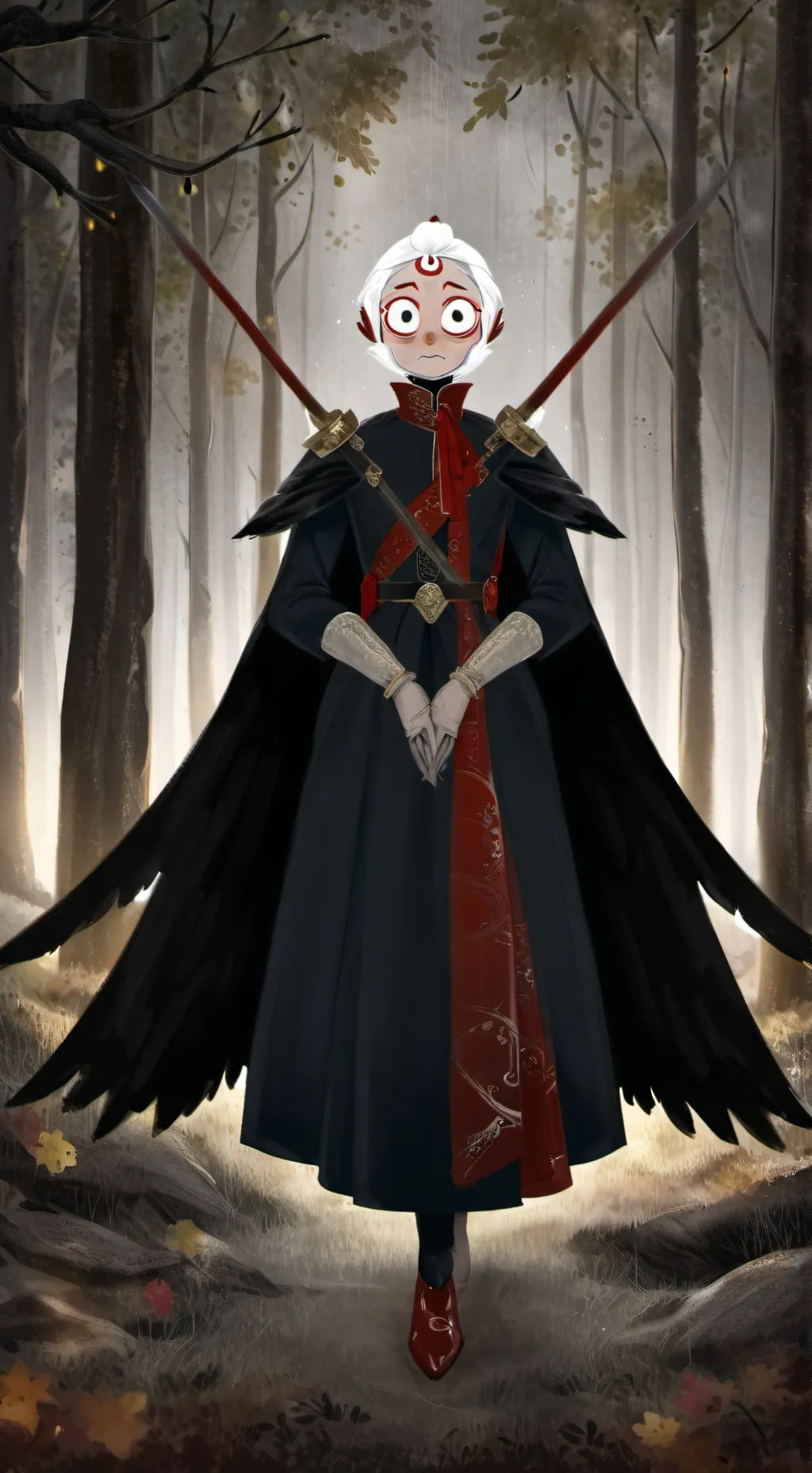 ai character: La tormenta  background