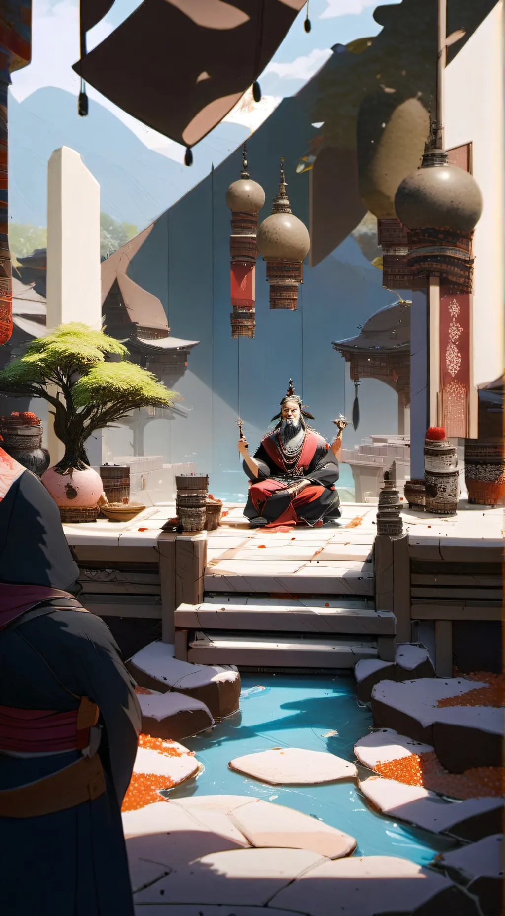 ai character: Esther? background