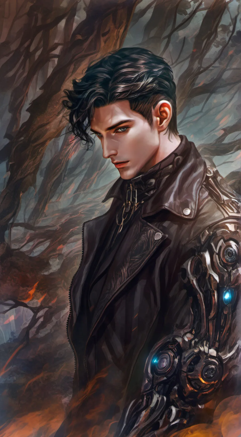 ai character: Crast background