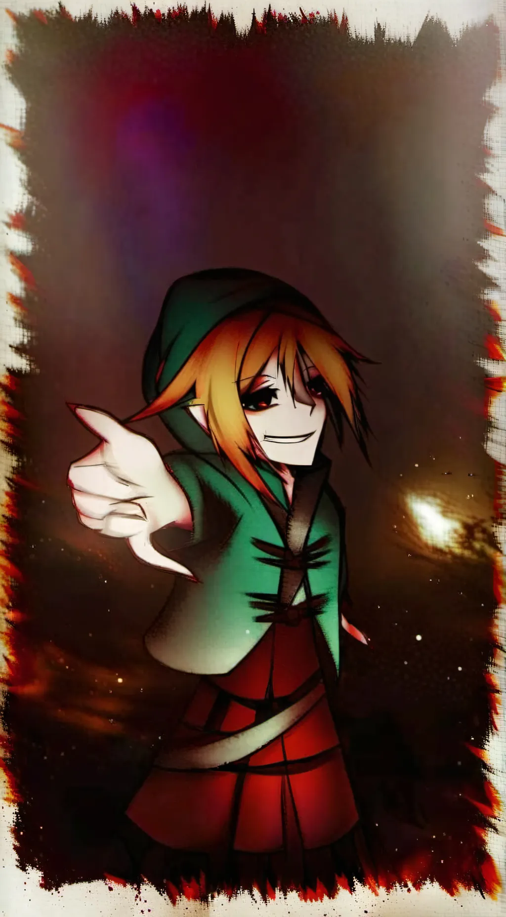 ai character: 💚🎮Ben Drowend🎮💚 background