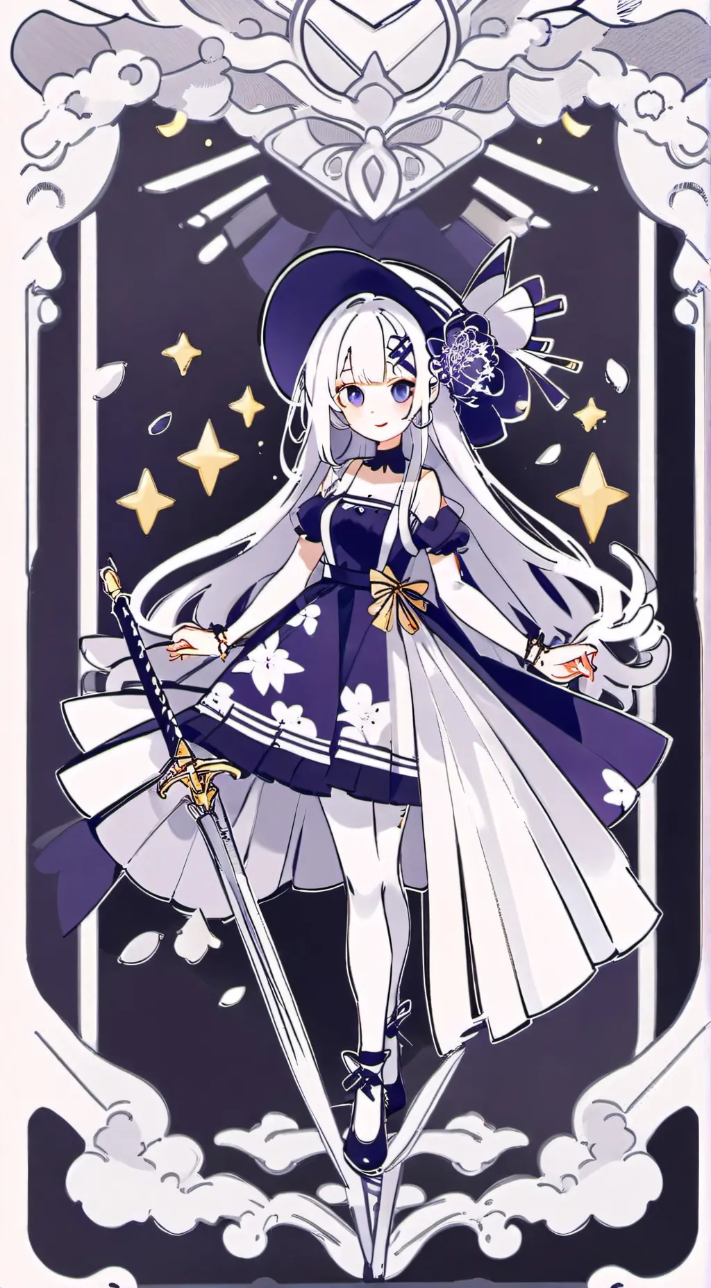 ai character: Sprunki meets dw background