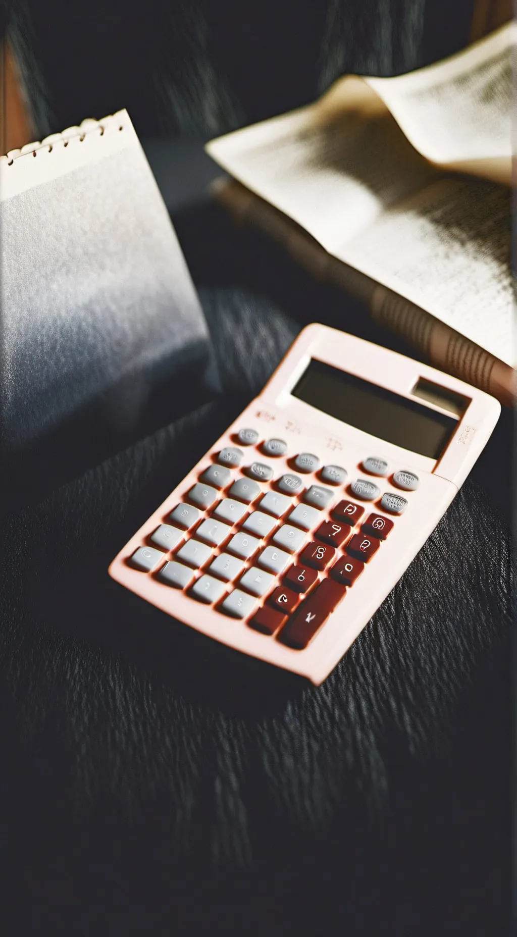 ai character: Calculator ￼ background