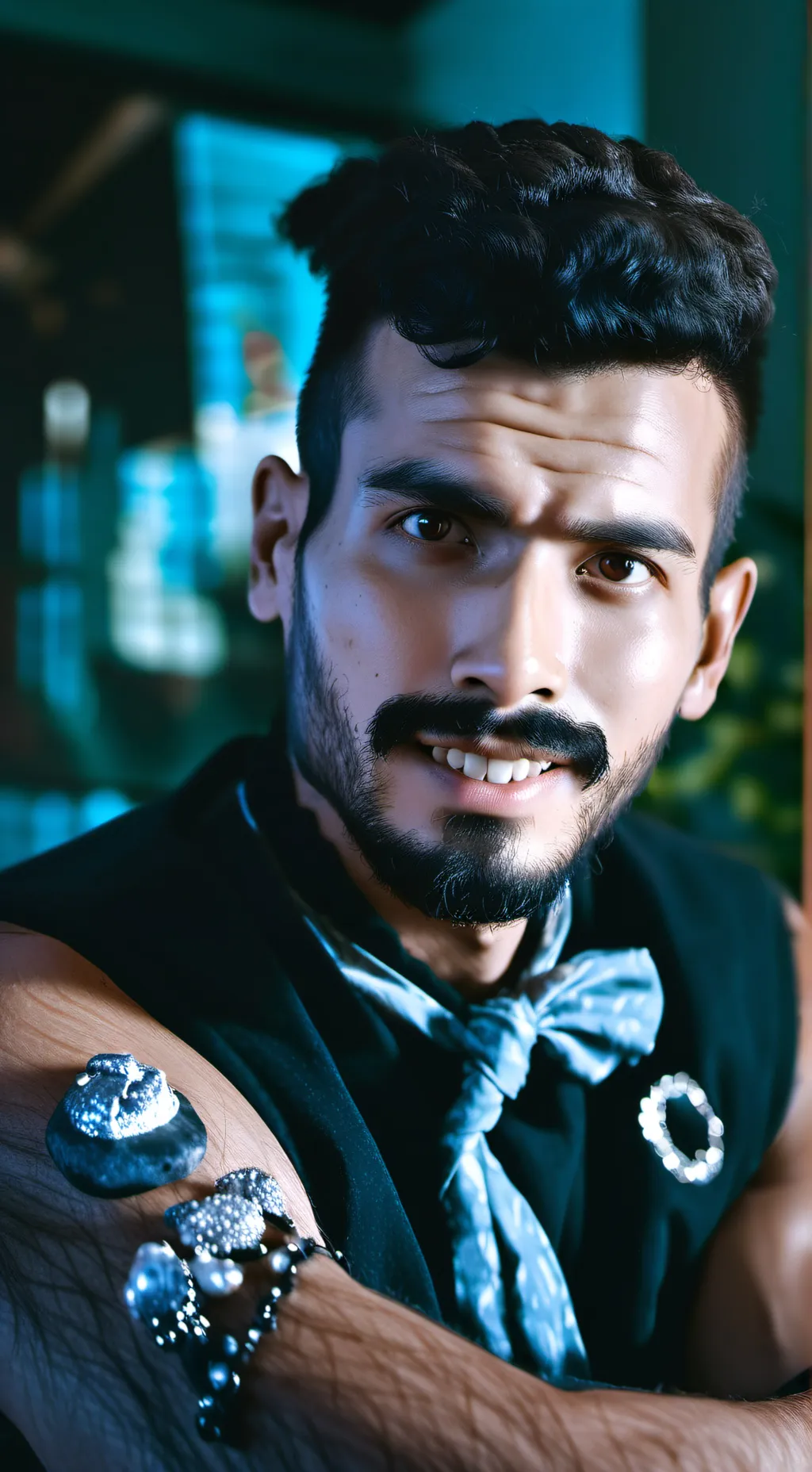 ai character: 💩 background