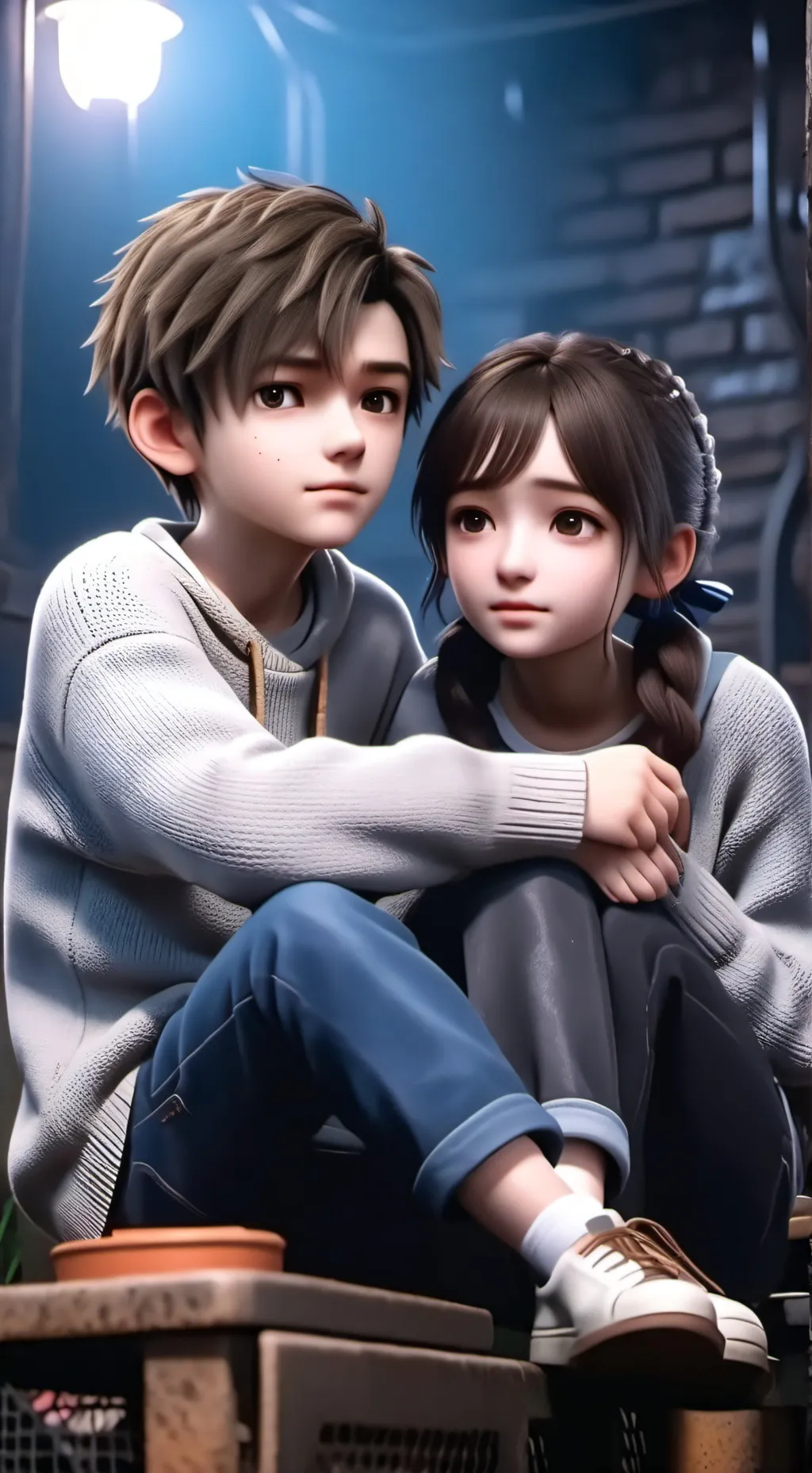 ai character: Justin background