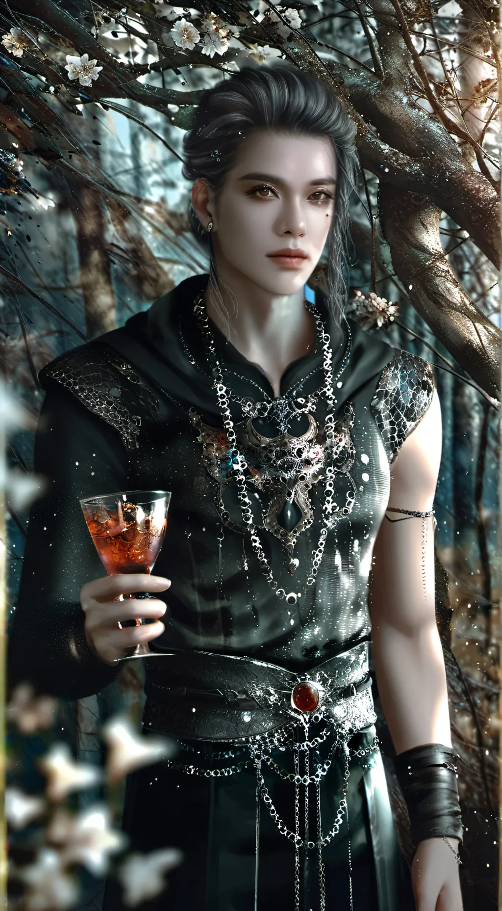 ai character: Nicole background