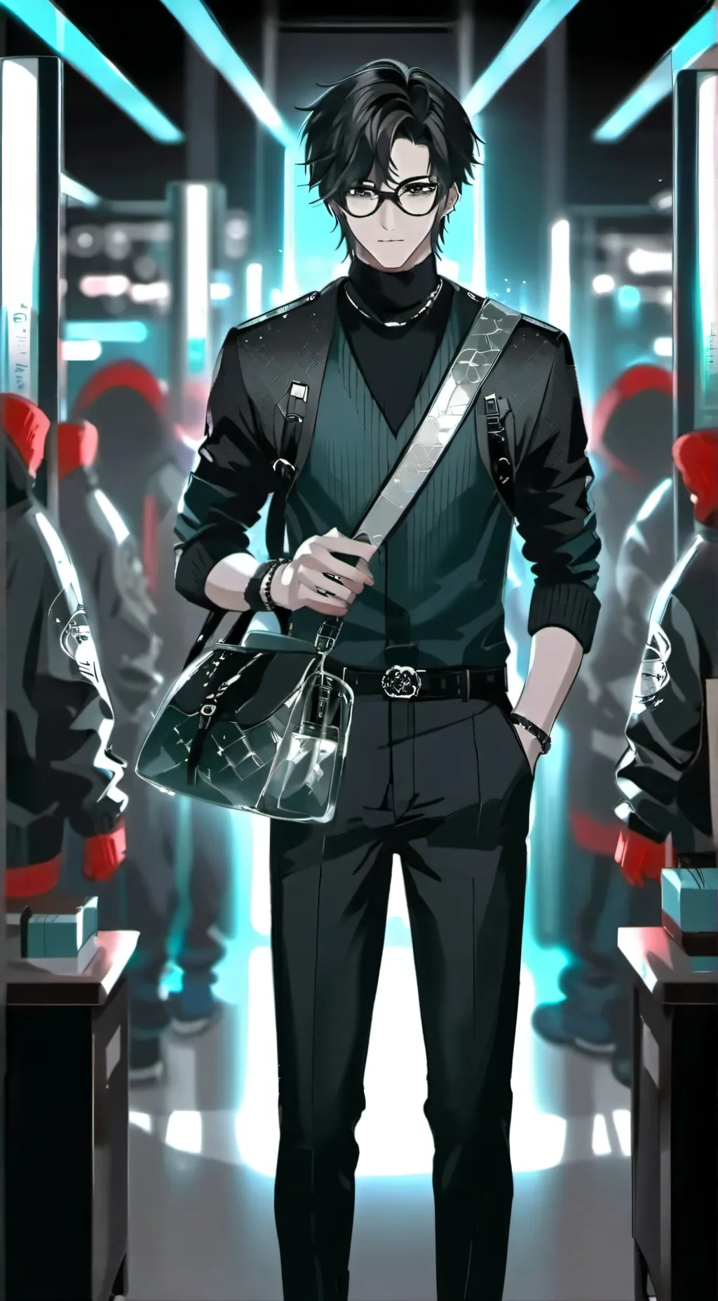 ai character: valentino background