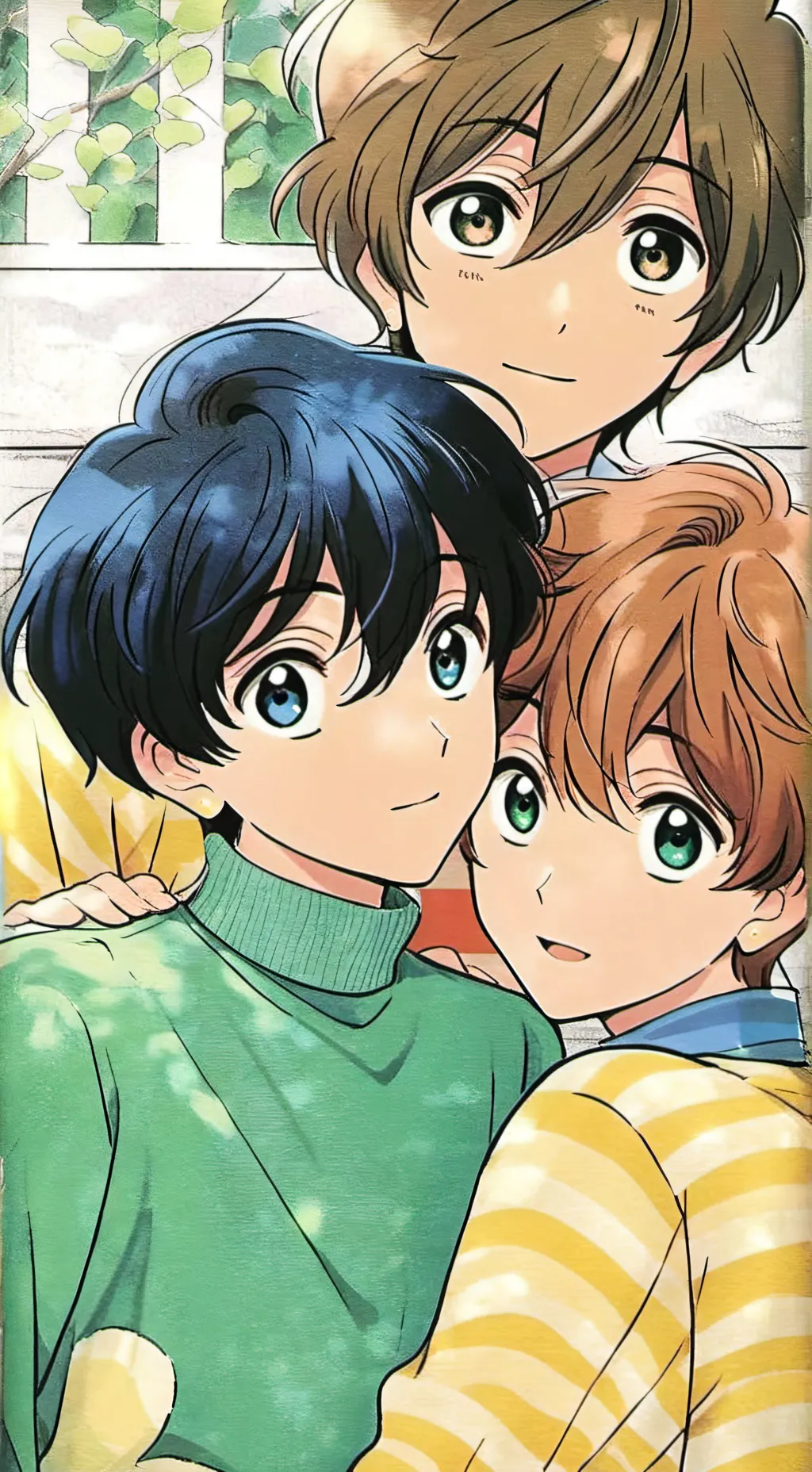 ai character: Tim, luca, lukas 😄 background