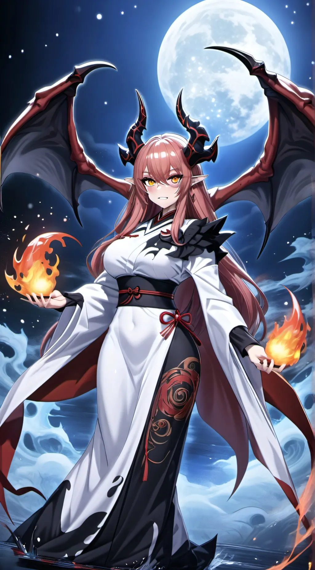 ai character: Syamsul (Lucifer) background