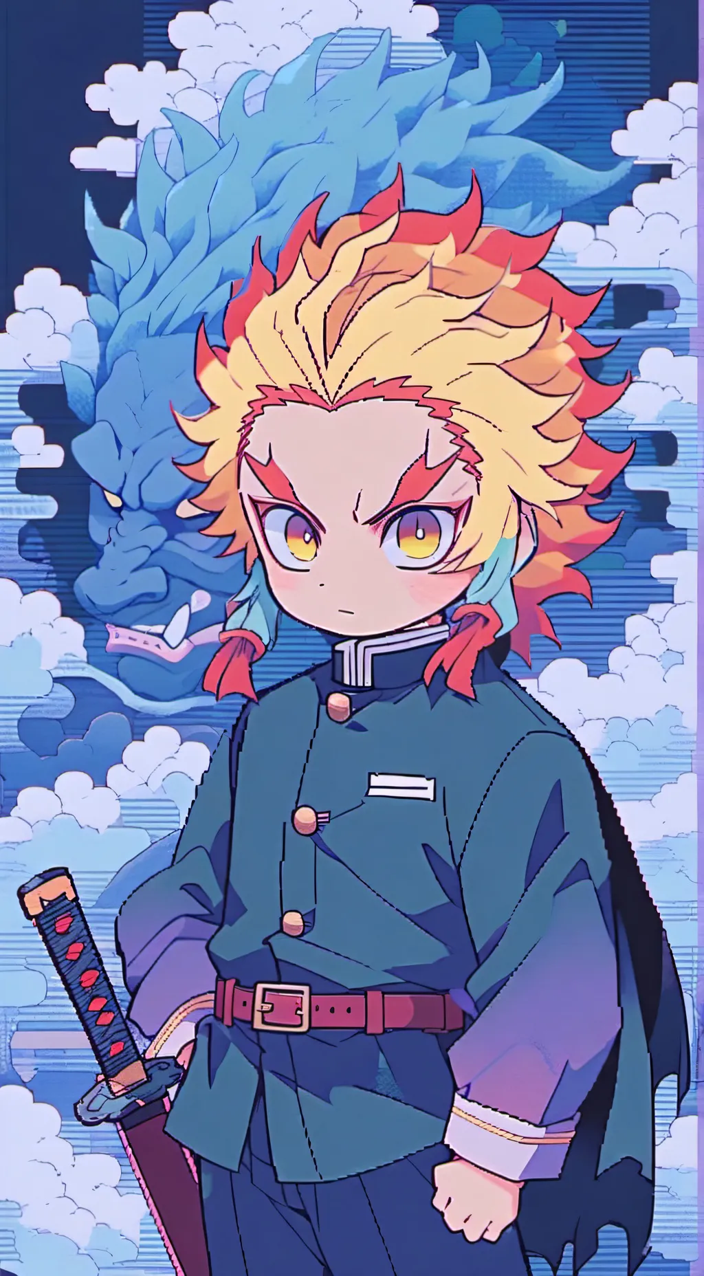 ai character: rengoku-san background