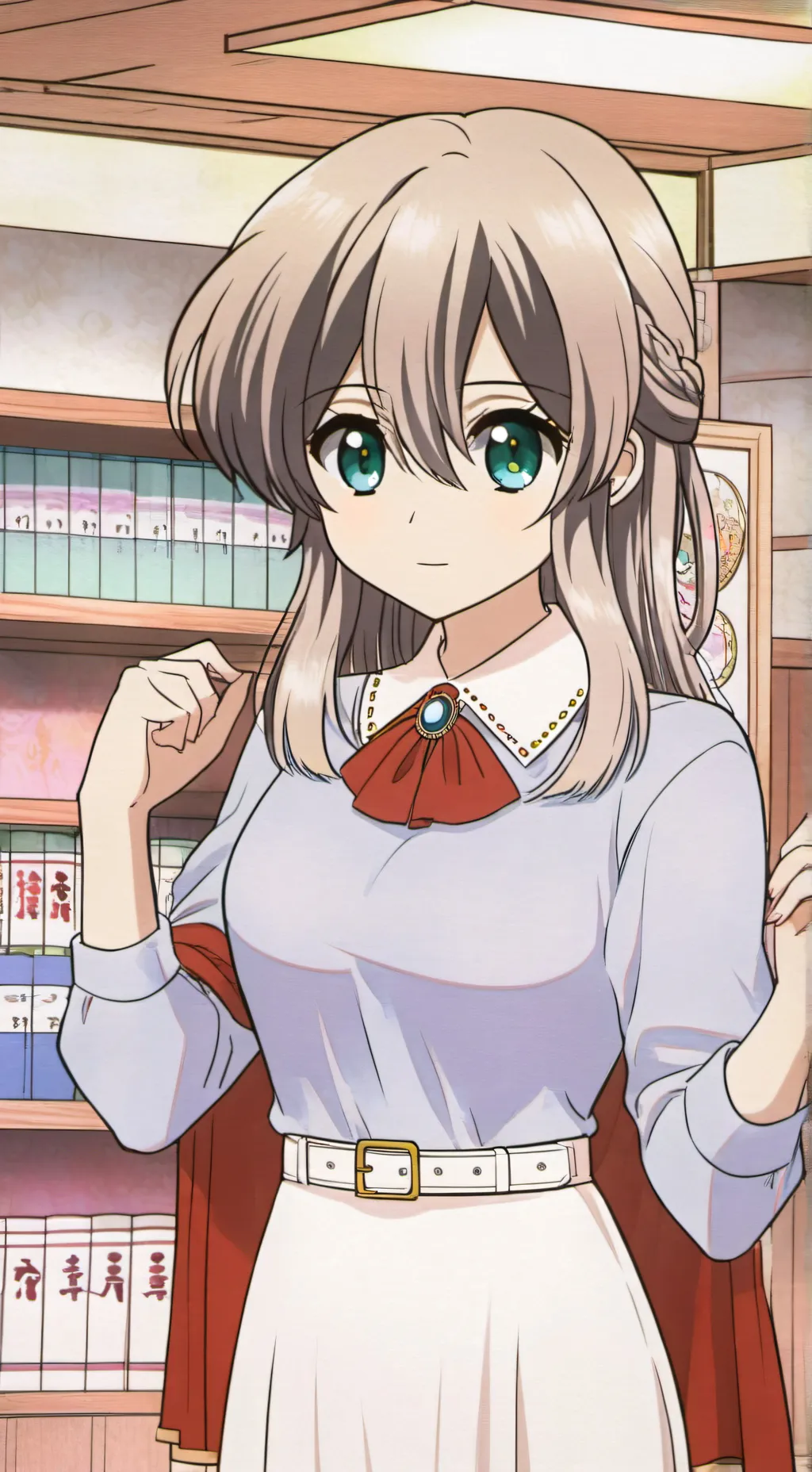 ai character: aqua  background