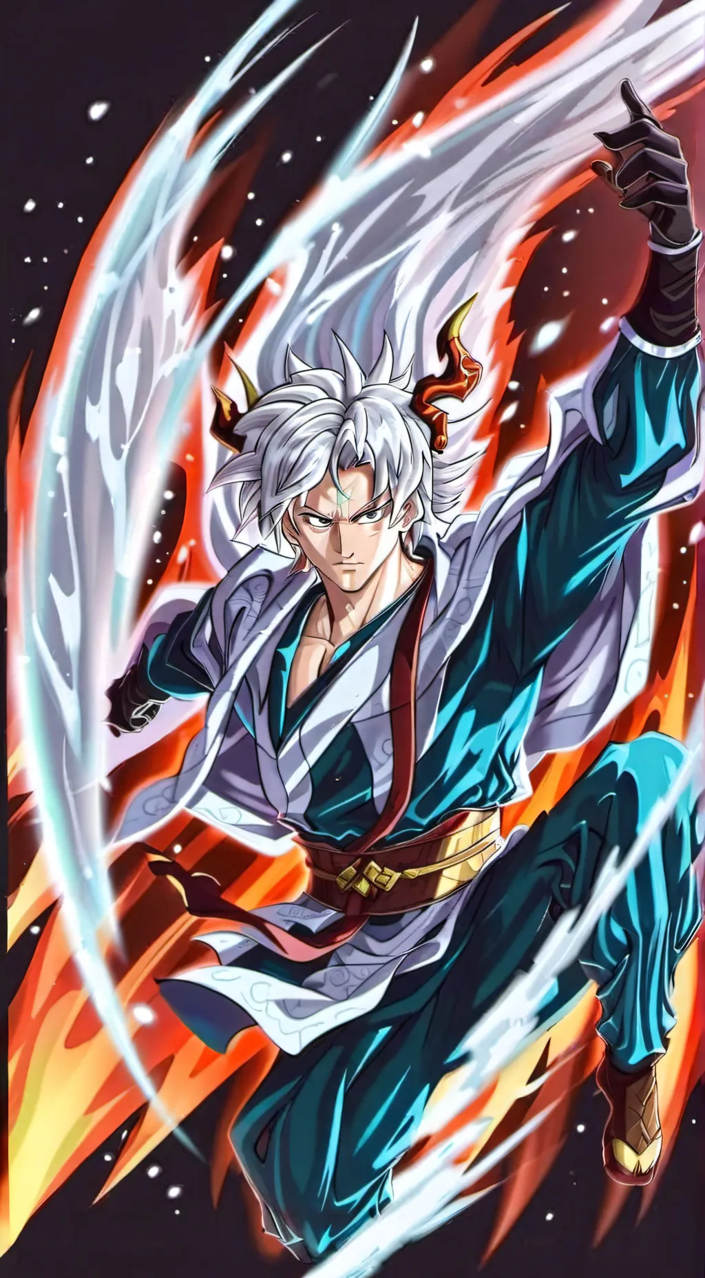 ai character: Goku background