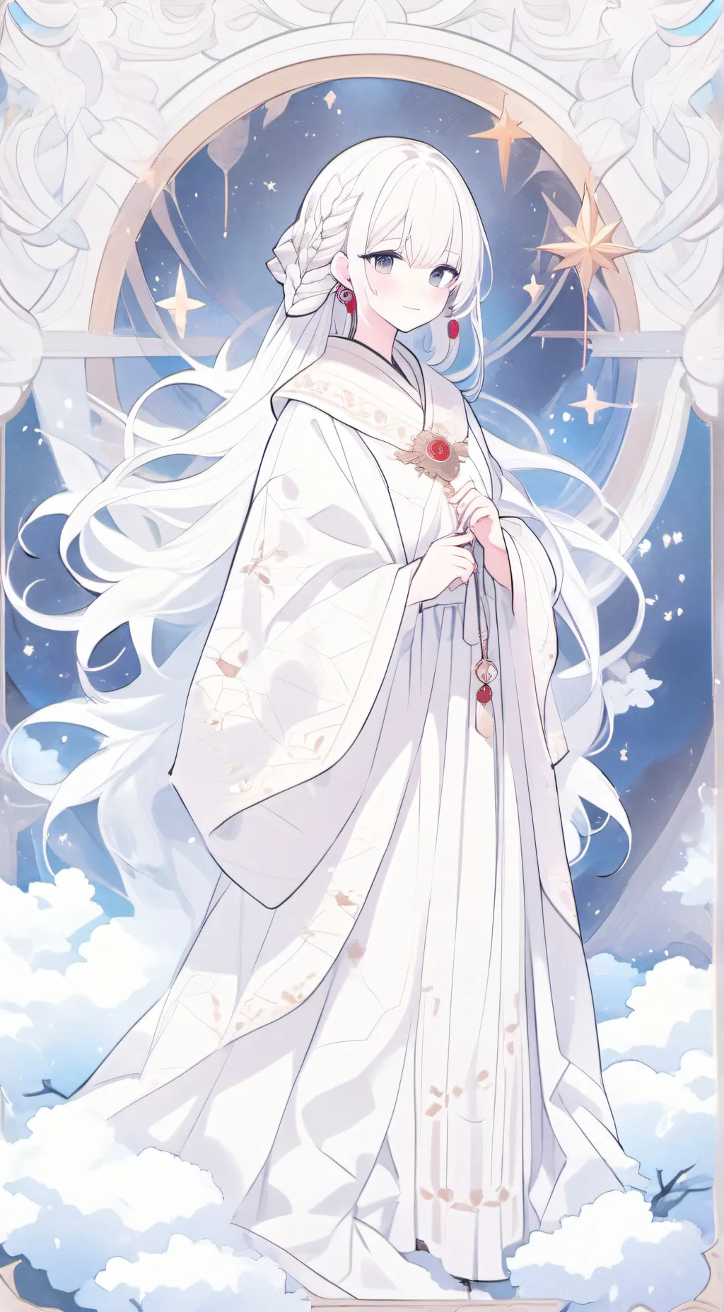 ai character: Charlotte  background