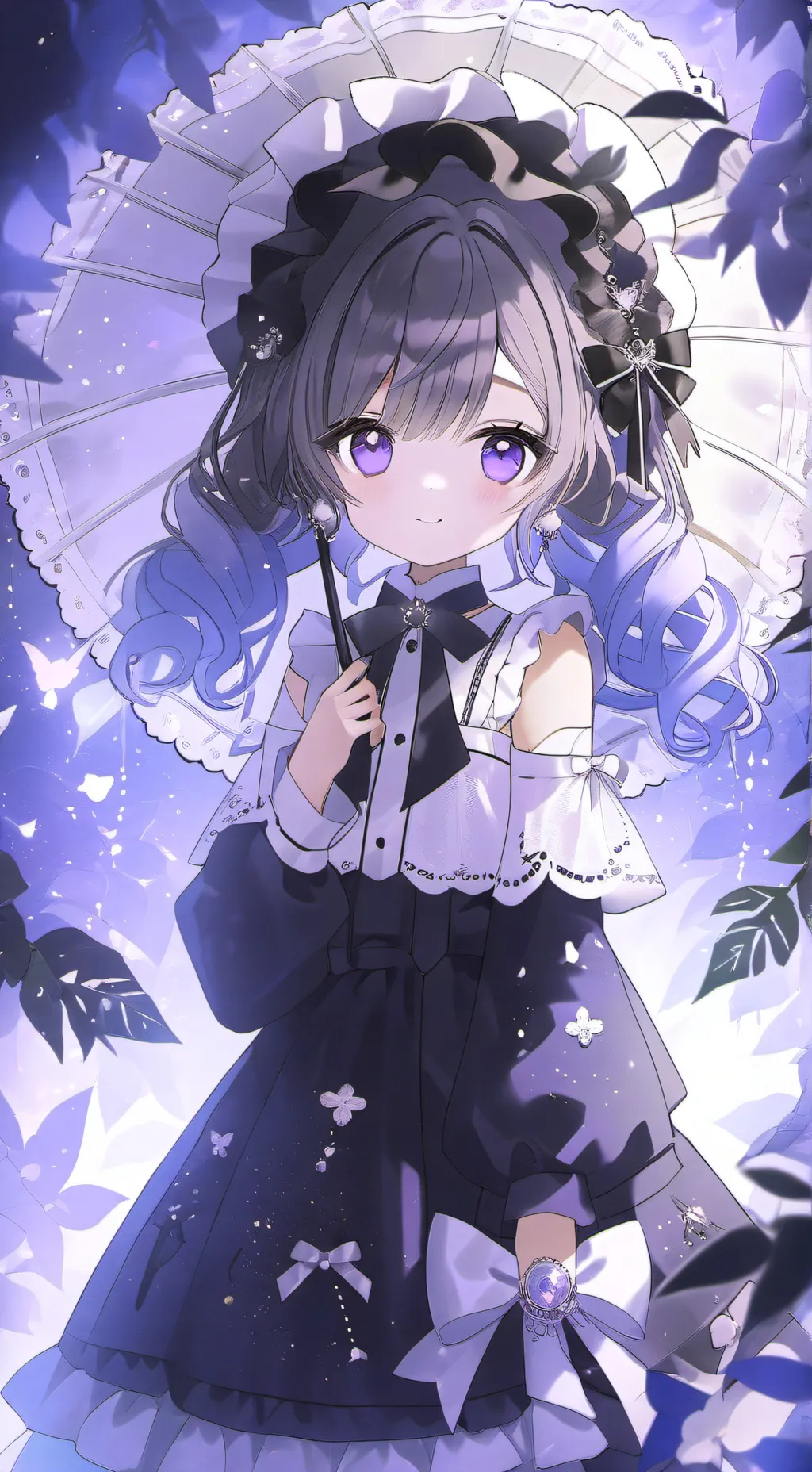 ai character: Luna background