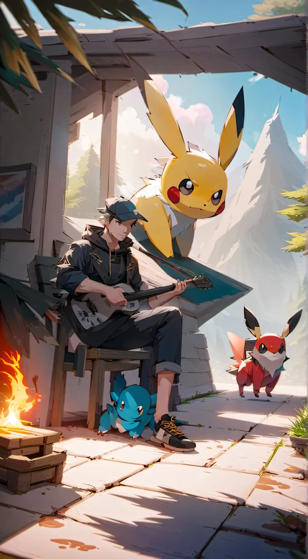 ai character: liam background