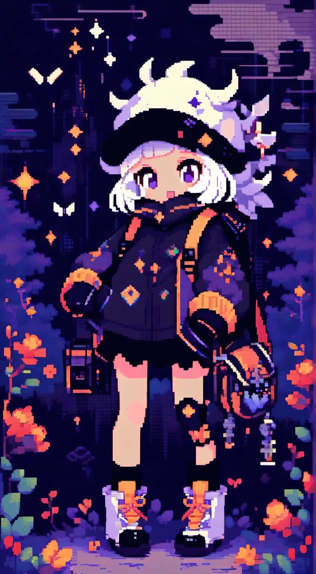 ai character: Shelly! background