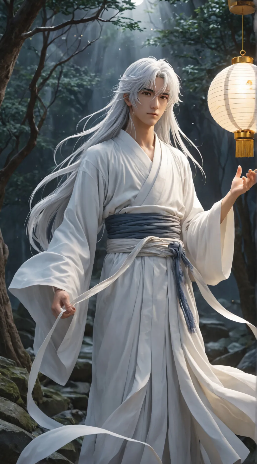 ai character: Kuro  background