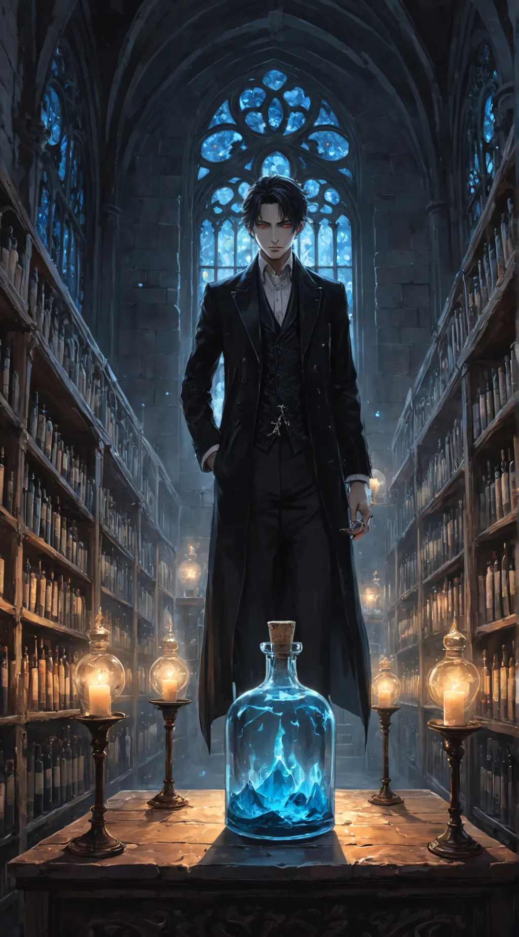 ai character: Lucien background