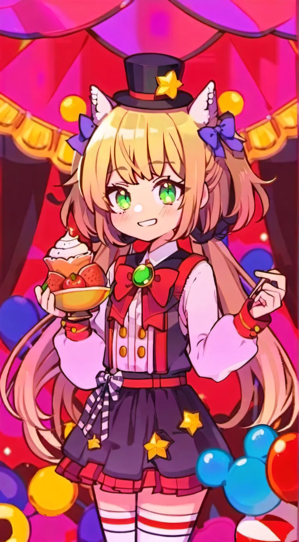 ai character: clownie background