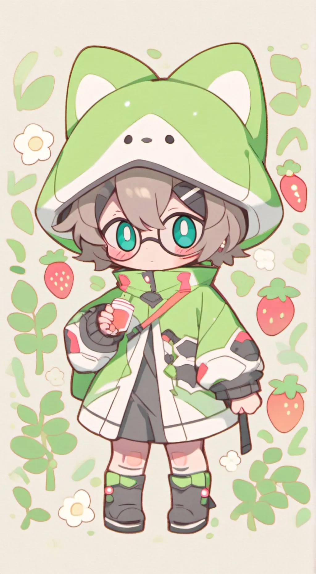 ai character: Aria background