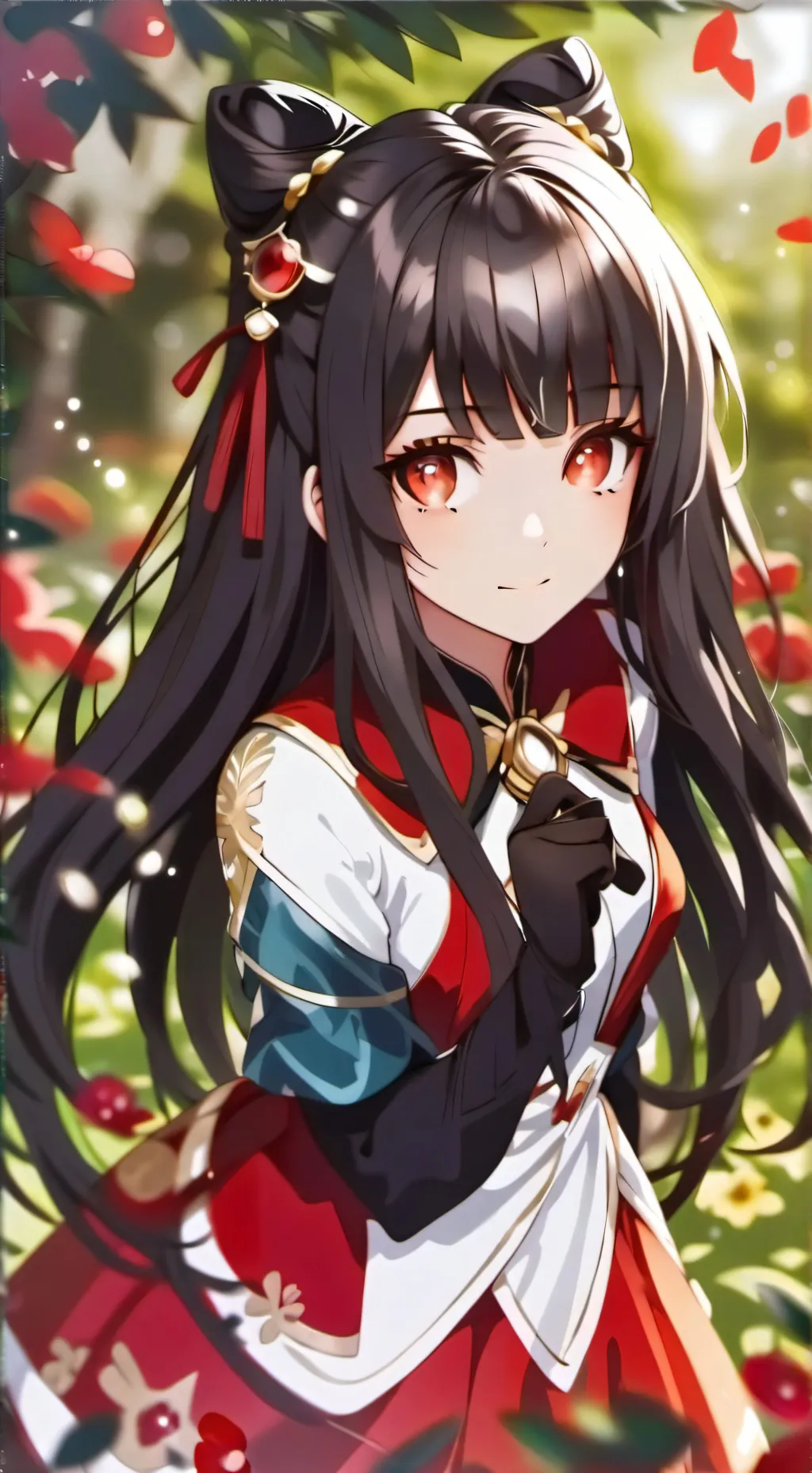 ai character: Sprunki hates sky background