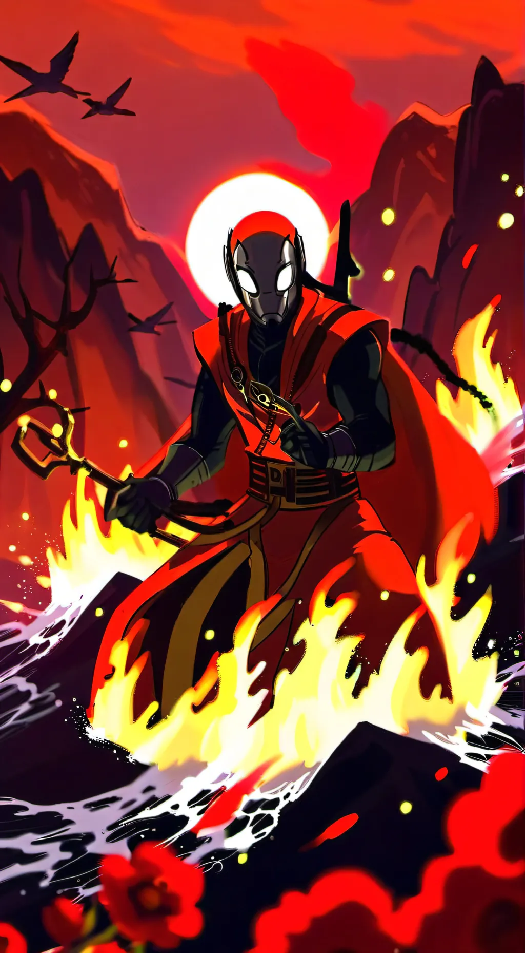 ai character: forsaken BUT ME! background