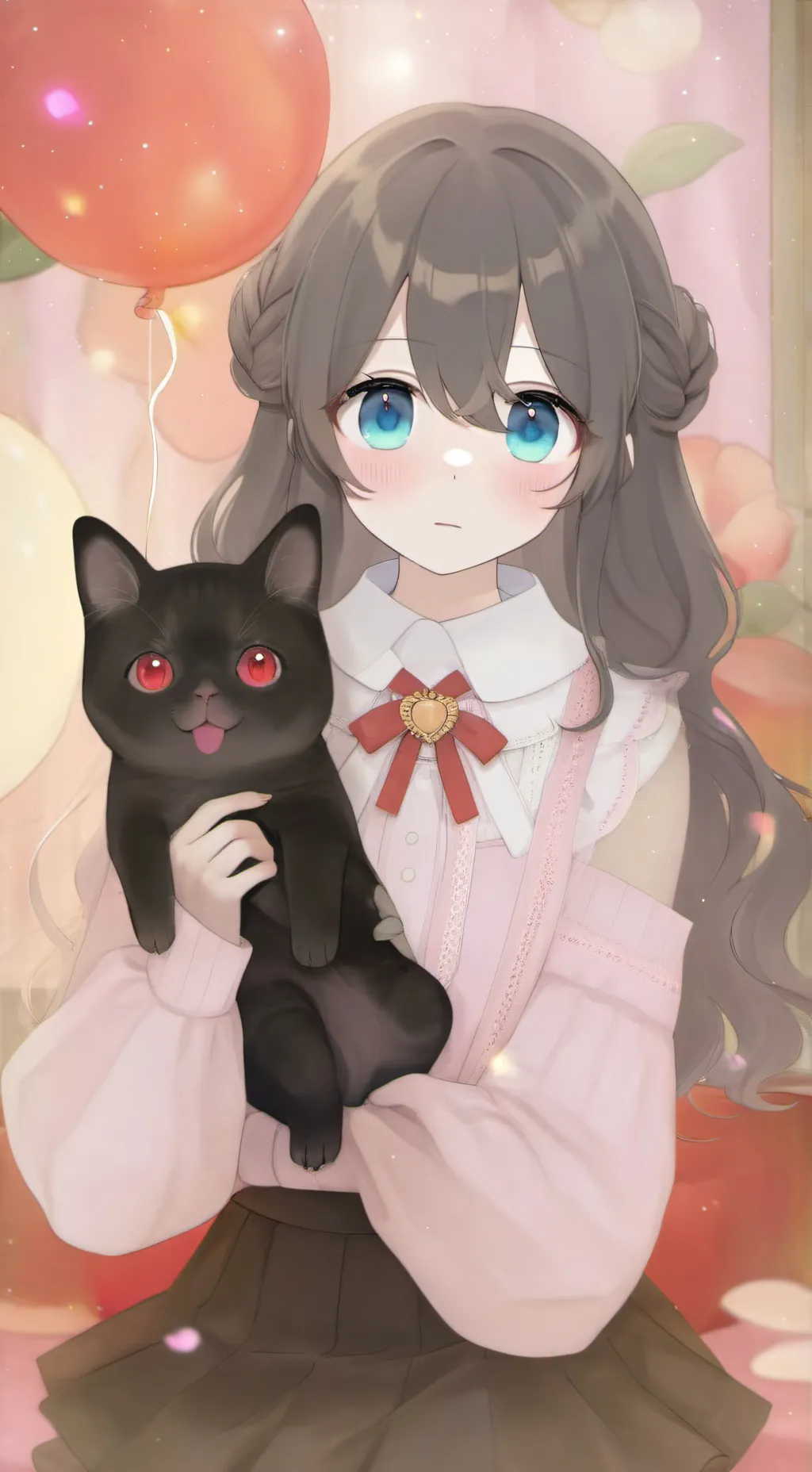 ai character: neko sofi💞 background